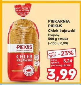 Chleb kujawski krojony Piekuś promocja