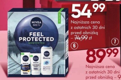 Krem Nivea Men Feel Protected promocja w Super-Pharm