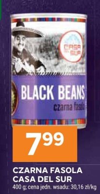 Czarna fasola Casa del Sur promocja w Stokrotka