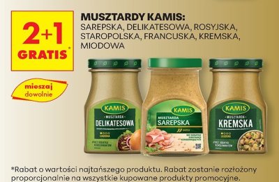 Musztarda Kamis Staropolska promocja w Biedronka