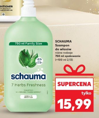 Szampon do włosów różne rodzaje promocja w Kaufland