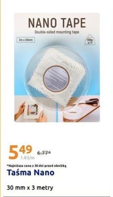 Taśma Nano promocja w Action