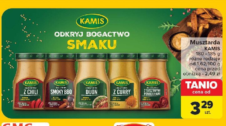 Musztarda z curry Kamis promocja