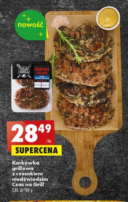 Kark贸wka grillowa z czosnkiem nied藕wiedzim Czas na grill promocja