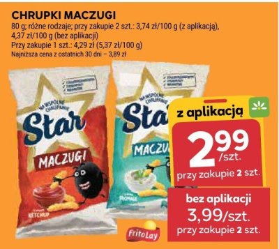 Chrupki Maczugi różne rodzaje promocja w Stokrotka