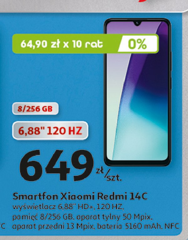 Smartfon redmi 14c Xiaomi promocja