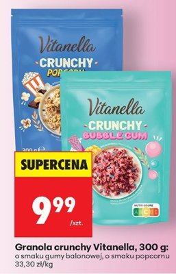 Granola crunchy 300 g promocja w Biedronka