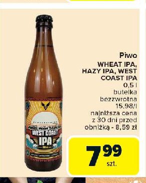 Piwo Browar jastrz臋bie west coast ipa promocja