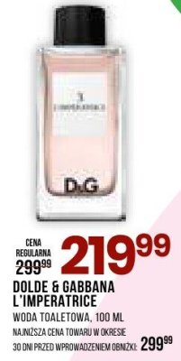 Perfumy Dolce & Gabbana L'Imperatrice promocja w Drogerie Natura
