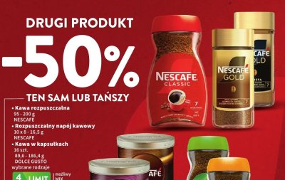 Kawa rozpuszczalna NESCAFÉ promocja w Intermarche
