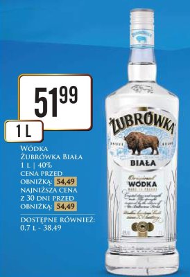 Wódka promocja w Dino