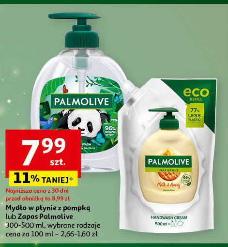 Mydło w płynie mleko i miód - zapas Palmolive naturals promocja