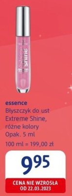 Błyszczyk do ust essence Extreme Shine, różne kolory promocja w Drogerie DM