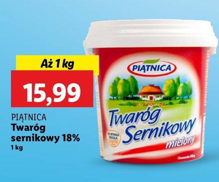 Twar贸g sernikowy mielony Pi膮tnica promocja