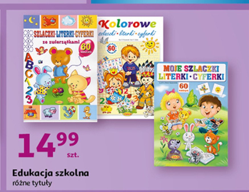 Moje szlaczki literki i cyferki promocja