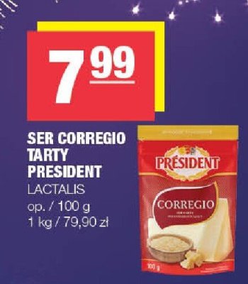 Ser Corregio Wirty President Lactalis promocja w SPAR