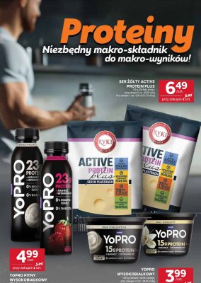 Ser żółty ACTIVE PROTEIN PLUS Ryki 135g promocja w Stokrotka