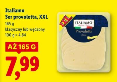 Ser provoletta XXL wędzony promocja w Lidl