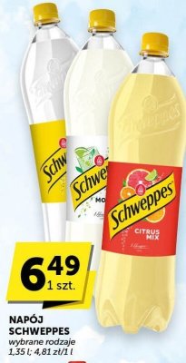 Napój Schweppes wybrane rodzaje promocja w ABC