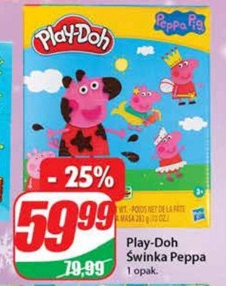 Ciastolina peppa pig Play-doh promocja