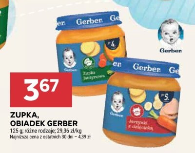 Zupka, obiadek Gerber promocja w Stokrotka