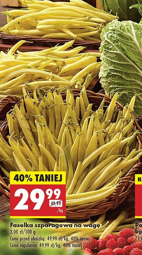 Fasolka szparagowa promocja