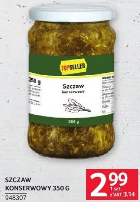 Szczaw konserwowy 350 g promocja w Selgros