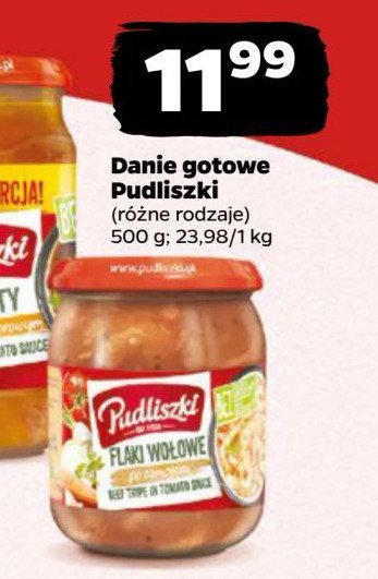 Flaki wołowe po zamojsku Pudliszki promocja