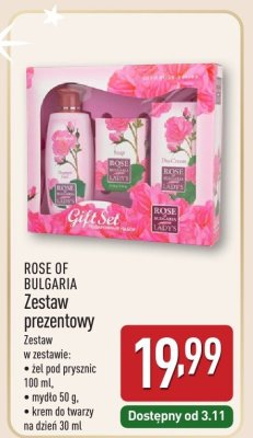 Zestaw ROSE OF BULGARIA Zestaw prezentowy promocja w Aldi