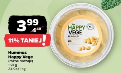 Hummus, różne rodzaje promocja w Netto