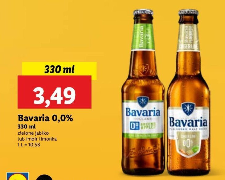 Piwo Bavaria apple malt promocja w Lidl