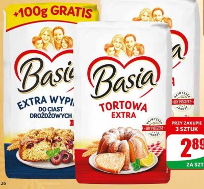 Mąka tortowa Extra Tortowa promocja w Dino