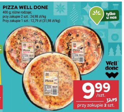 Pizza Well Done promocja w Stokrotka