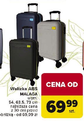 Walizka malaga 73 cm promocja w Carrefour