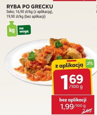 Ryba po grecku promocja w Stokrotka