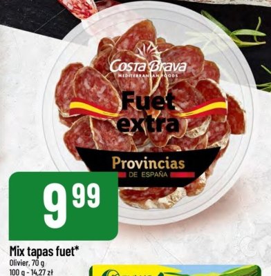 Mix tapas fuet Costa Brava promocja w POLOmarket