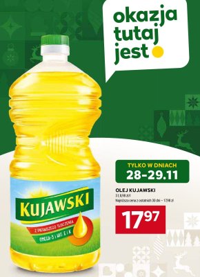 Olej kujawski KUJAWSKI promocja w Stokrotka