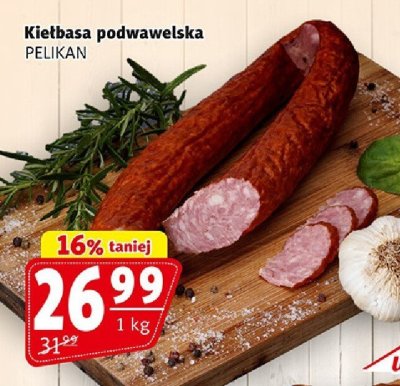 Kiełbasa podwawelska PELIKAN promocja w Prim Market