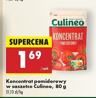 Koncentrat pomidorowy saszetka Culineo promocja