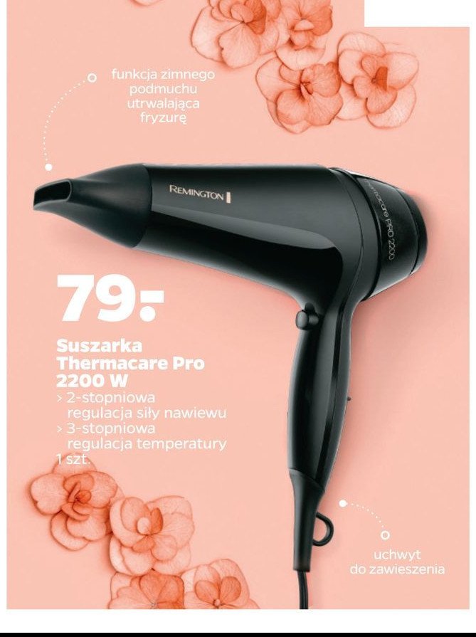 Suszarka d5720 thermacare pro Remington promocja