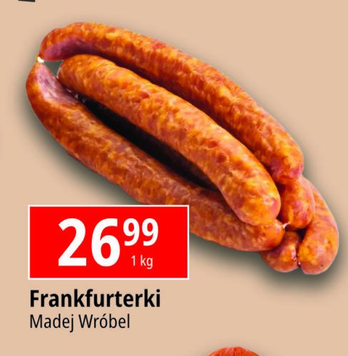 Frankfurterki Madej & wróbel promocja w Leclerc