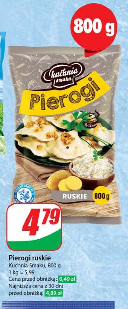 Pierogi ruskie Kuchnia smaku promocja