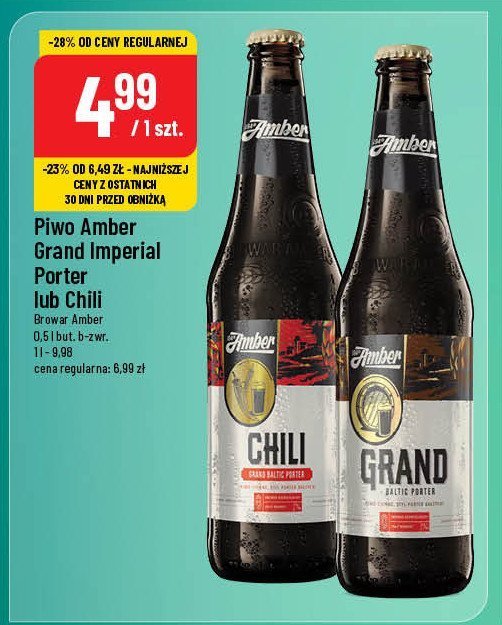 Piwo Amber grand promocja