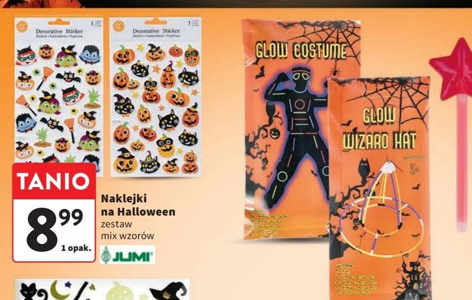 Naklejki halloween Jumi promocja