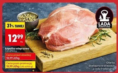 Łopatka wieprzowa promocja w Biedronka