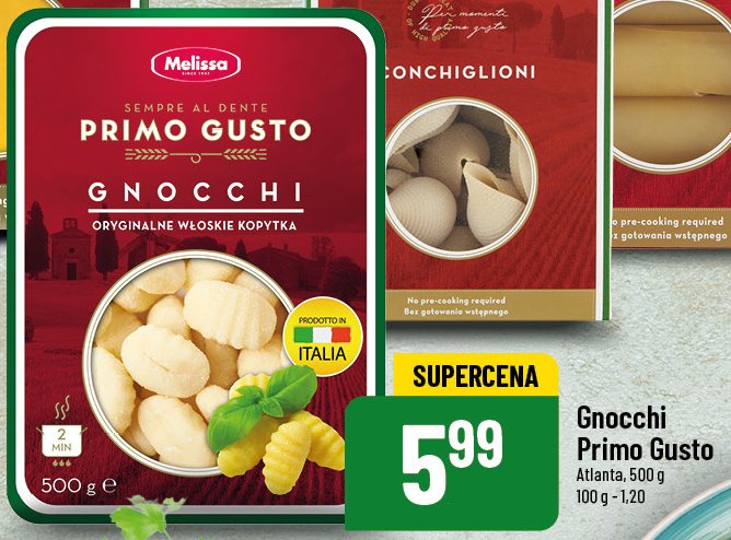 Gnocchi Melissa primo gusto promocja
