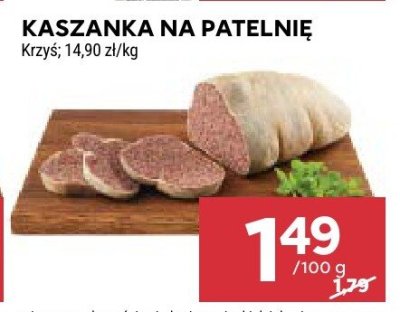 Kaszanka na patelnię Kryś promocja w Stokrotka
