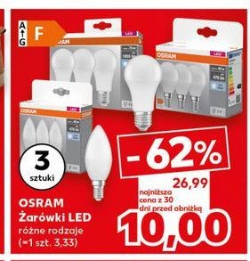 Żarówka kulka Osram promocja