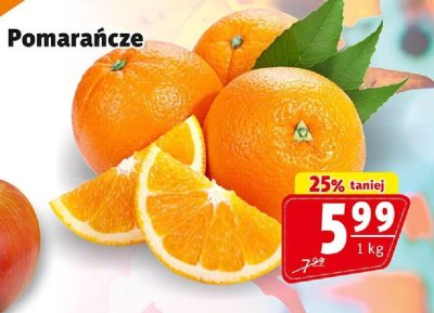 Pomarańcze promocja w Prim Market