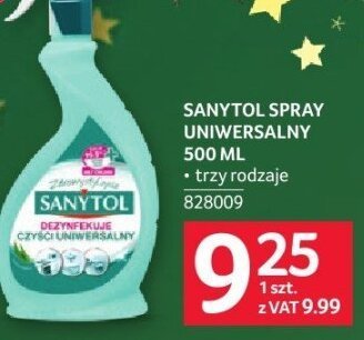 Spray uniwersalny Sanytol promocja w Selgros